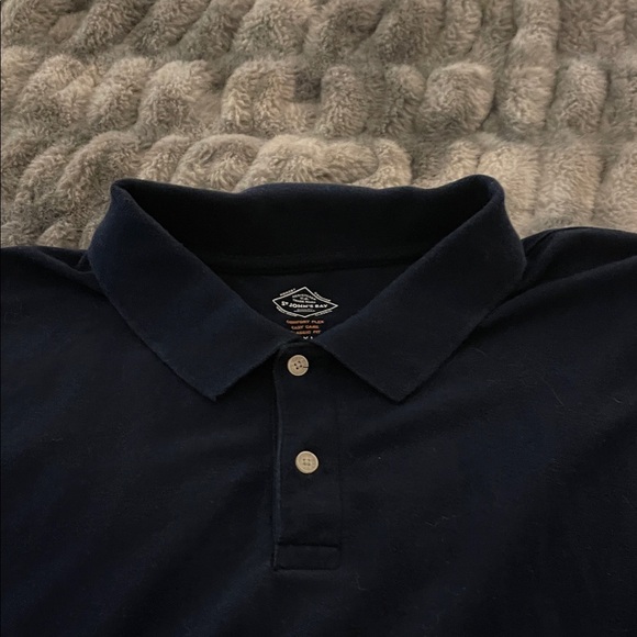 St. John's Bay Classic Dark Blue Polo Shirt - Picture 3 of 4